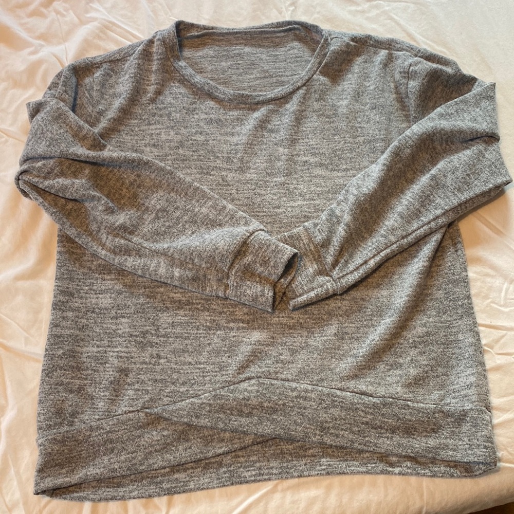Light weight gray sweatshirt